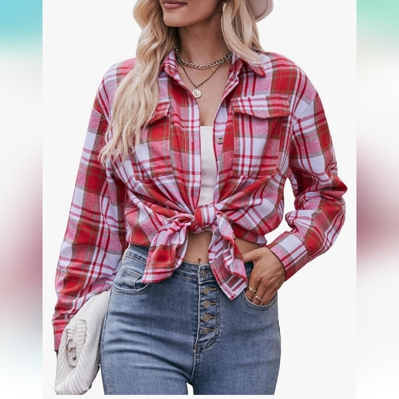 Roots Plaid Button Down - Picture 5 of 11